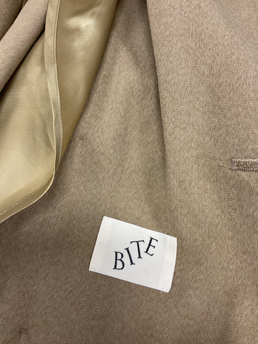 Trench Coat with Frill Collar