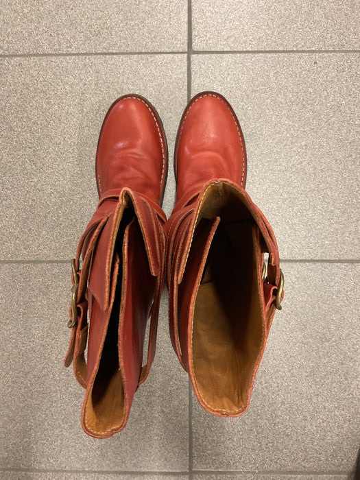 7040 Eternity Mattone Leather Boots