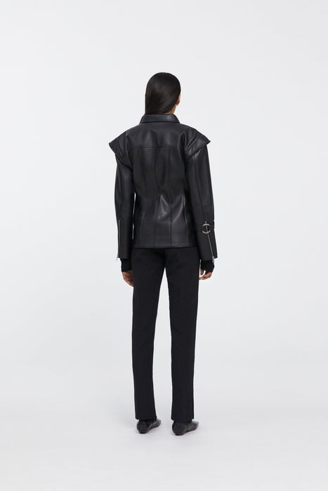 Vegan Stitched Jacket