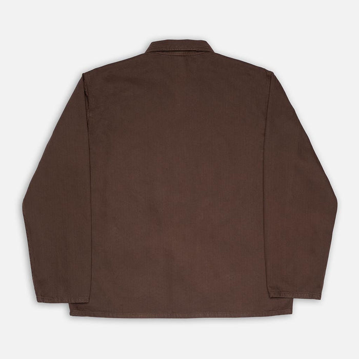 Buddy Herringbone Chore Jacket - Walnut - Herr