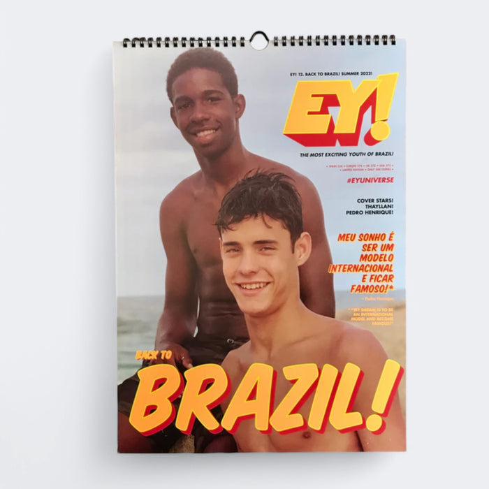 EY! BOY COLLECTION-ELECTRIC YOUTH # 12-SUMMER 2022-THE BRAZIL ISSUE