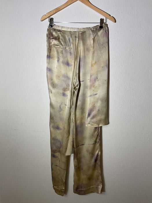 Silk Trouser with Detachable Skirt