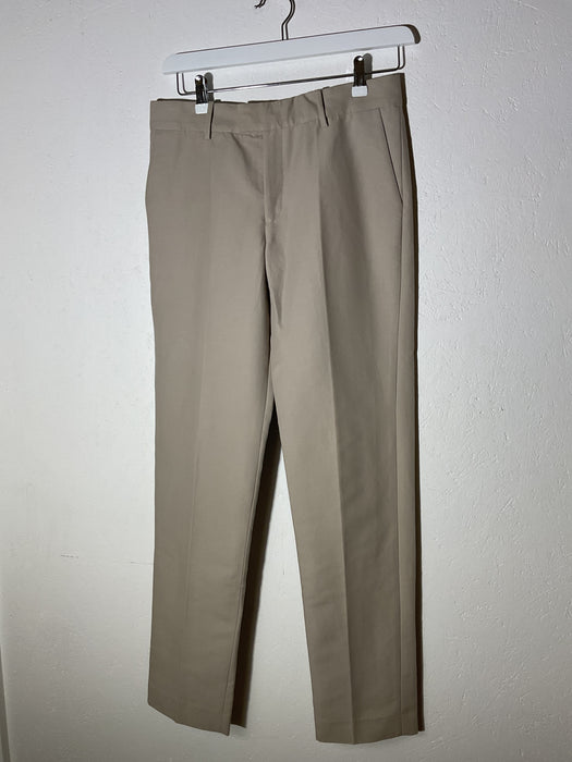 Tailored Wool Trousers with Zippers