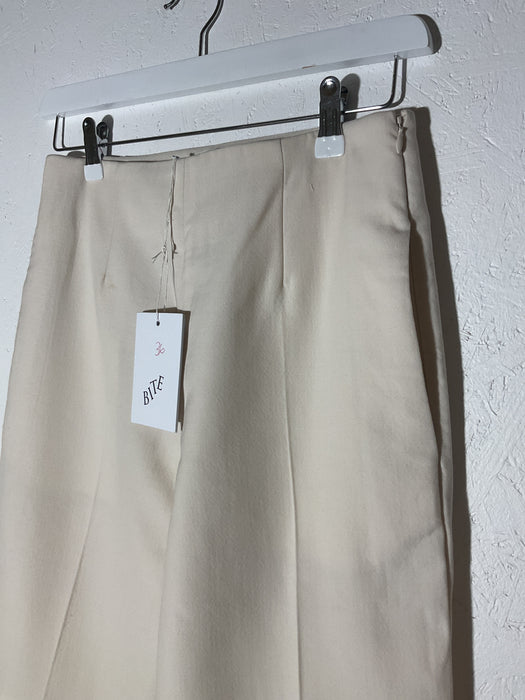 Straight Wool Trouser