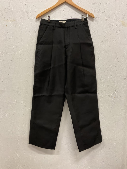 Black Silk Trousers