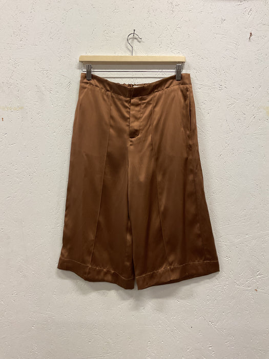 Cut Silk Shorts