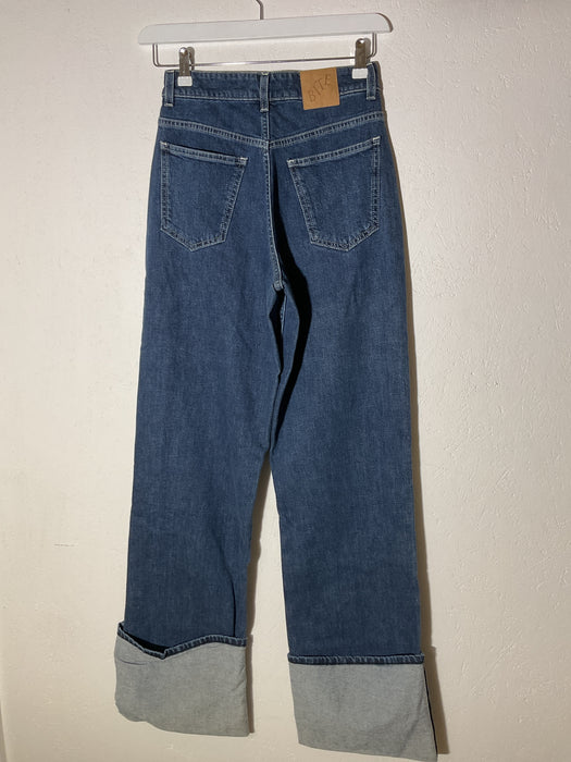 Wide Fold Up Denim l