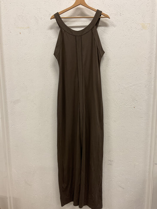 Brown Long Cotton Dress
