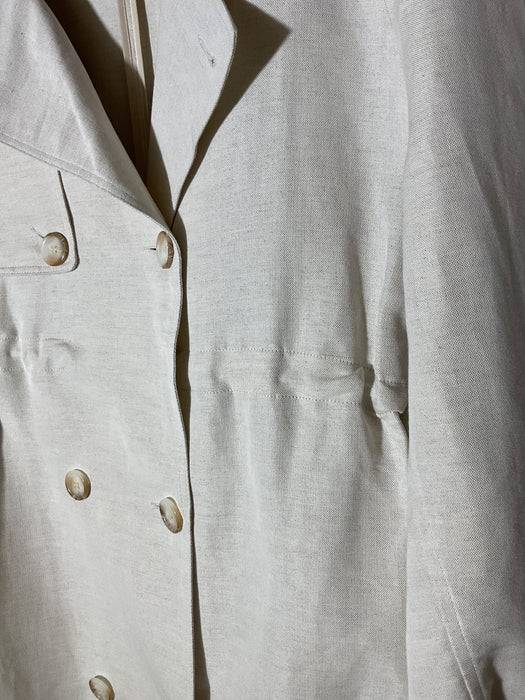 Linen/Cotton Trench Coat