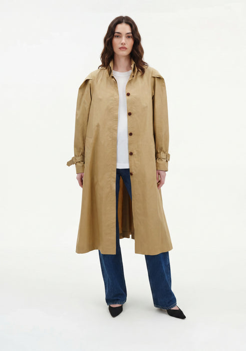 Chet Light Cotton Trench