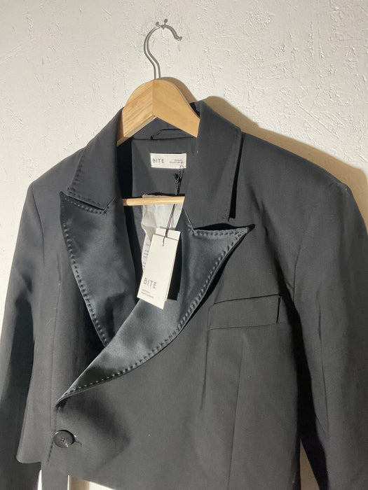 Cropped Suit Jacket