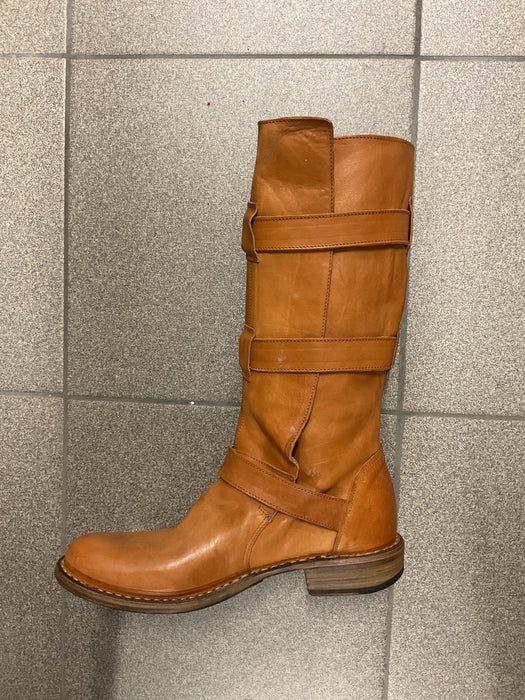 7040 Cuoio Leather Boots