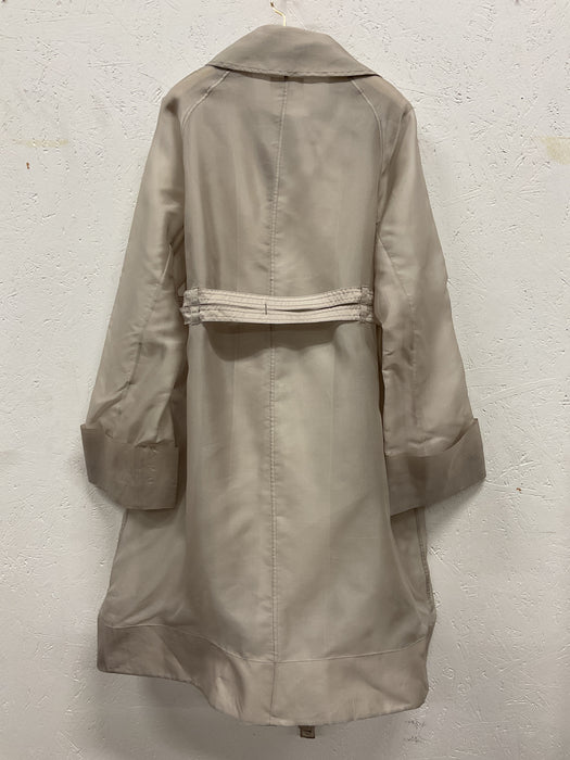 Silk Organza Sheer Coat
