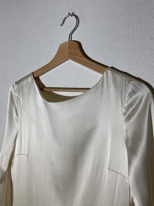 Occation Long Silk Dress