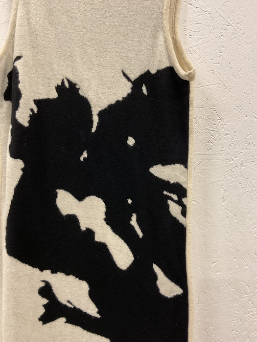 Knitted Printed Wool Dress