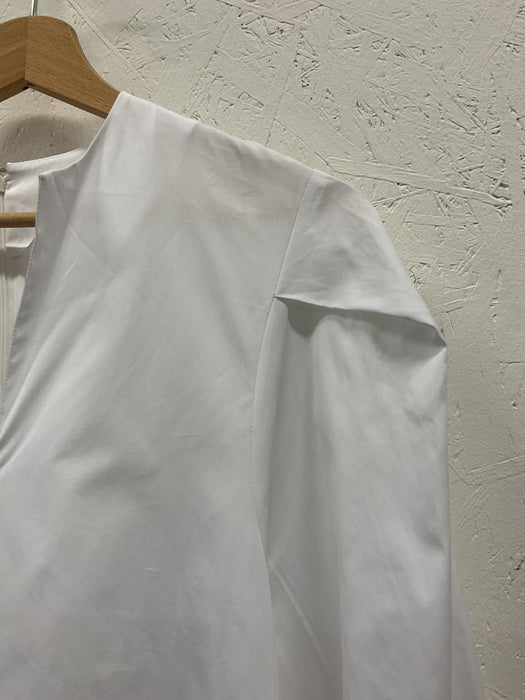 White Poplin Dress
