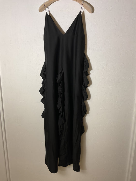 Dress with Vertical Frill.