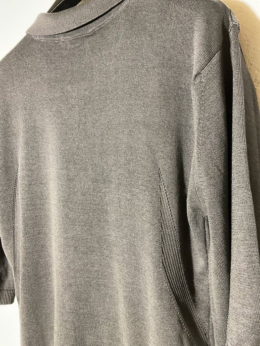 Cotton/Silk Shortsleeve Cardigan