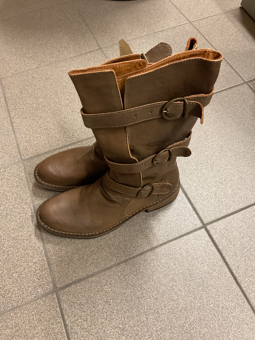 7040 Asfalto Leather Boot