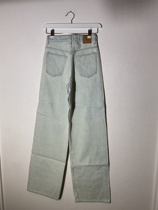 Wide Leg Denim Light Blue