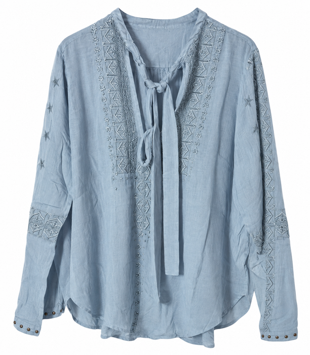 Gramercy Tie Blouse