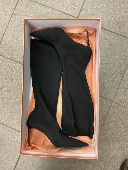 Cloth Knee-high boots