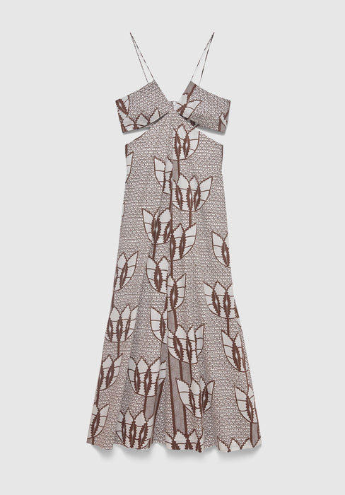 Aquilone Printed Dress