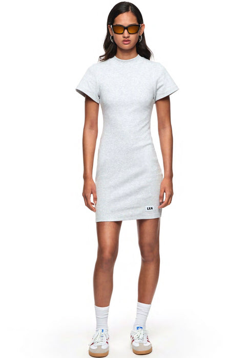 Logo Ribbed Dress