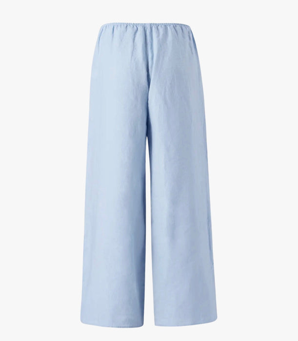 Linen Sailor Pants Light Blue