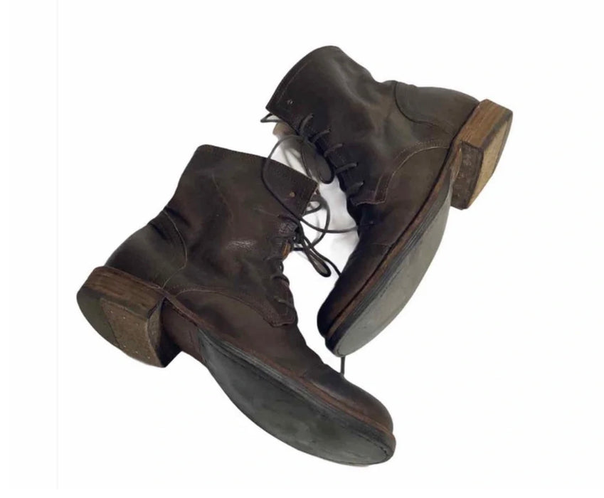 ELIOS Moro Leather Ankle Boot