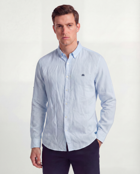 Light Blue Linen Shirt