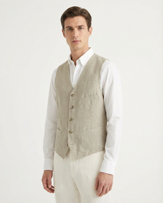 Linen Vest