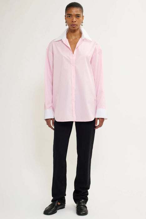 Viola Shirt Pink / White