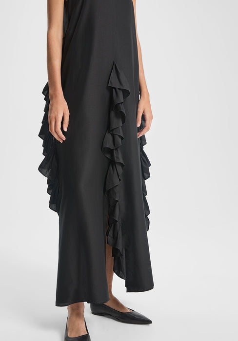Stasia Slit Frill Dress