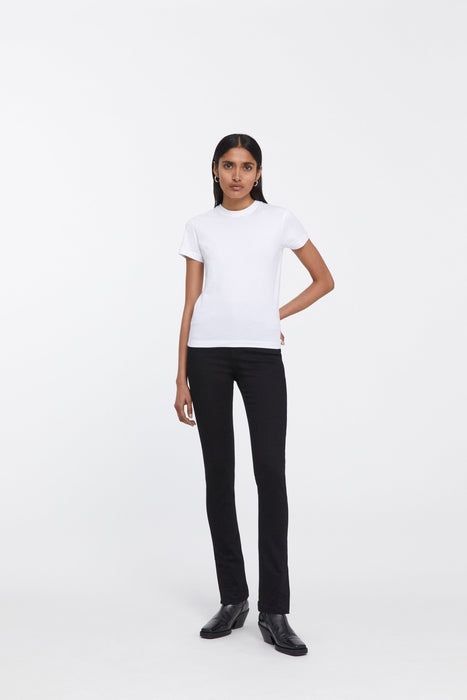 Signature White Cotton Tee