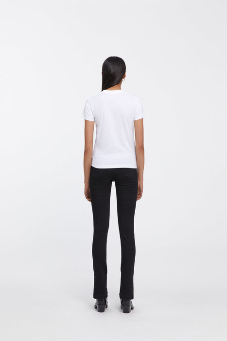 Signature White Cotton Tee