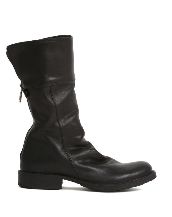 ELLA Nero Leather Boot