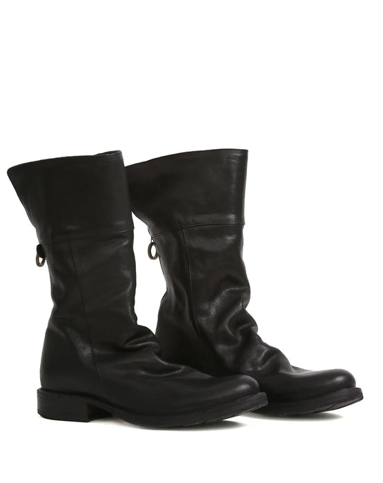 ELLA Nero Leather Boot