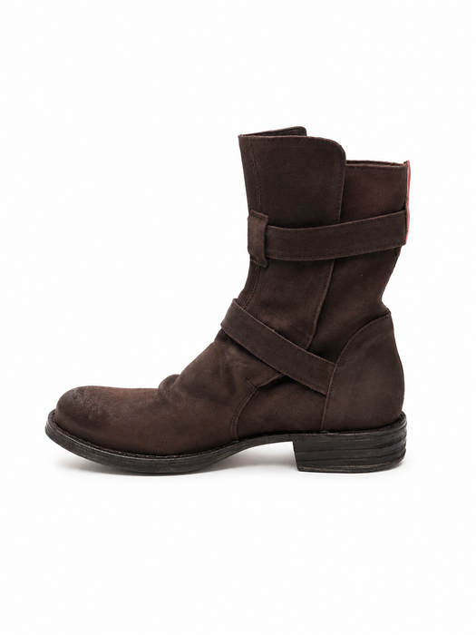 713 Bordeaux Suede Boot