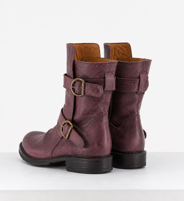 713 Burgundy Leather Boot
