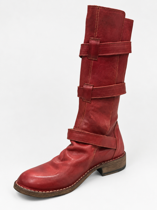 7040 Rosso Leather Boot