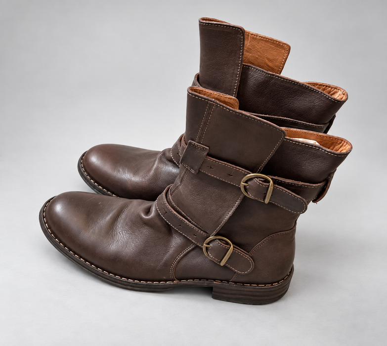 713 Rabbit Leather Boot
