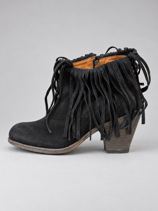 Phillis Nero Suede Boot