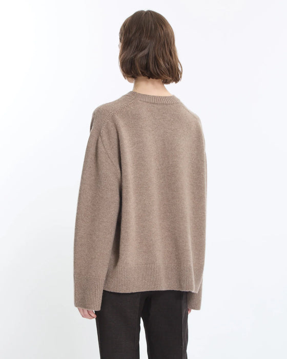 Cashmere crewneck sweater mole