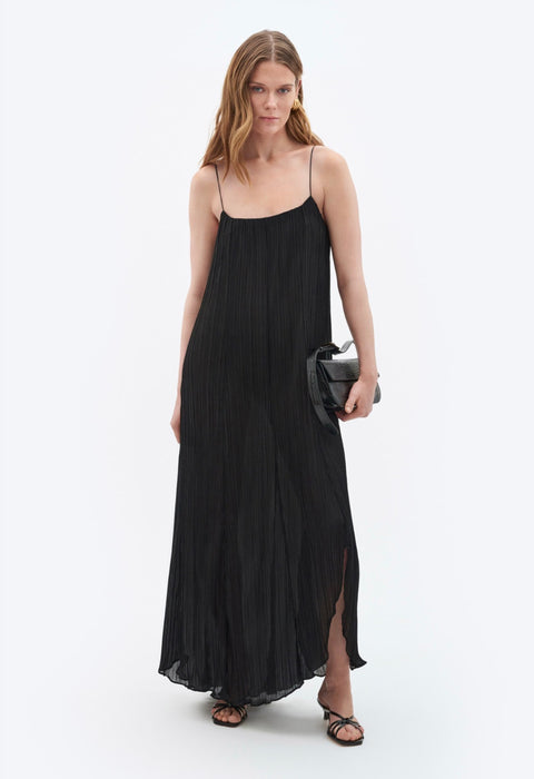 Pleated Maxi Dress