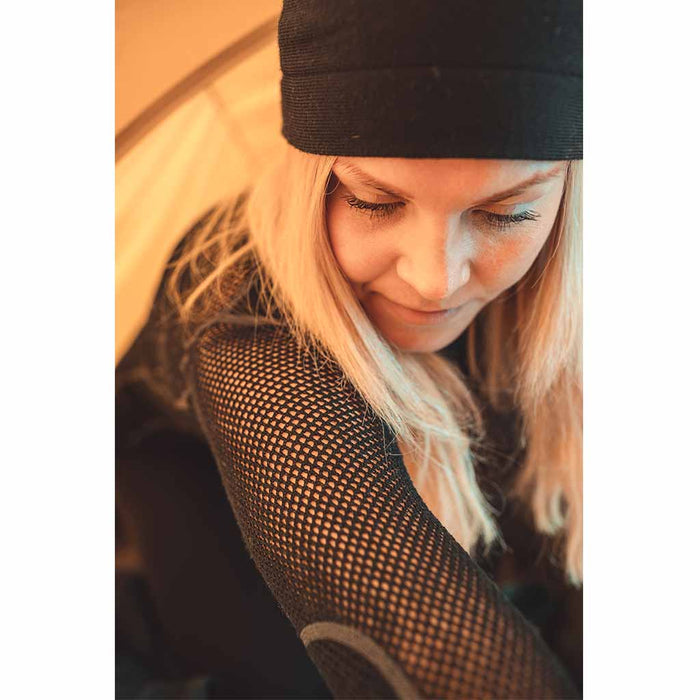 WoolNet Original Crewneck - Jet Black - Dam