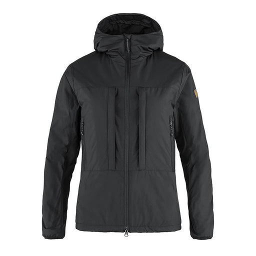 keb wool padded jacket black - dam - fjallraven
