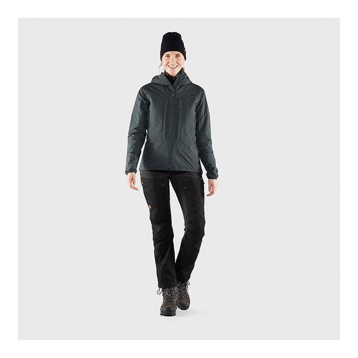Keb Wool Padded Jacket - Black - Dam