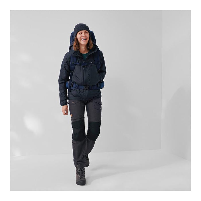 Keb Wool Padded Jacket - Black - Dam