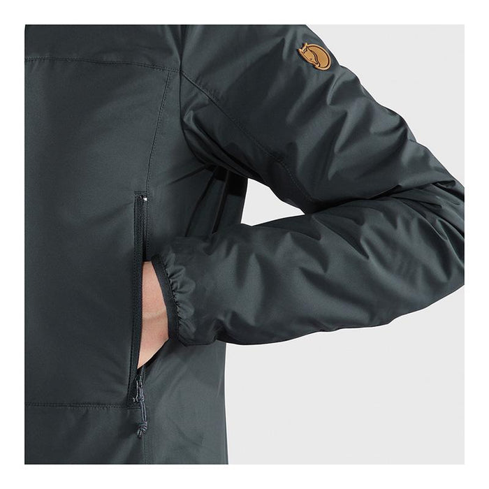 Keb Wool Padded Jacket - Black - Dam